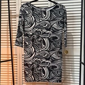 Manuheali’i Courtney Patterned Dress -M
